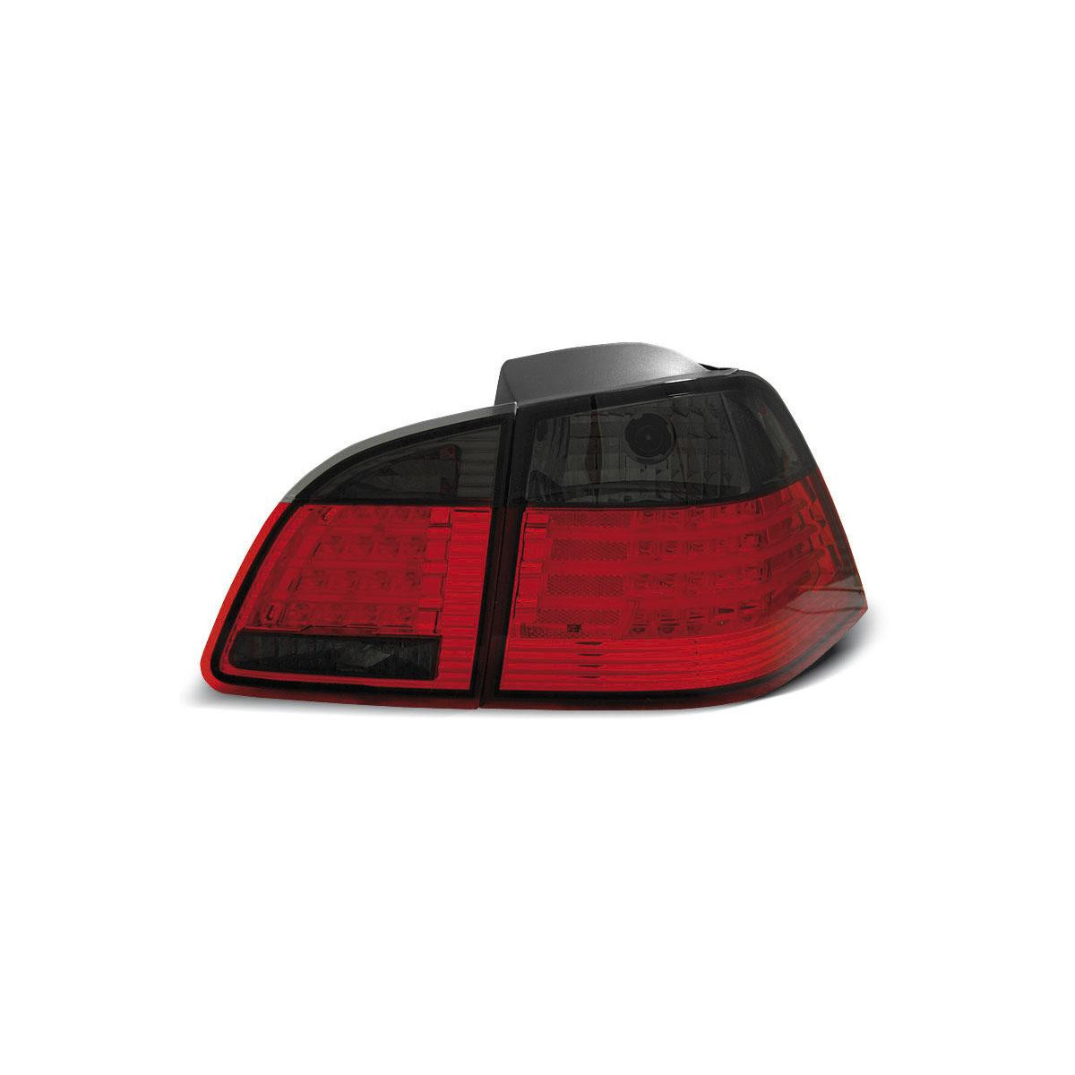 LAMPY TYLNE LED BMW E61 RED/SMOKE TOURING