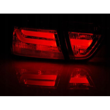 LAMPY D. BMW E90 03.05-08.08 RED SMOKE LED BAR