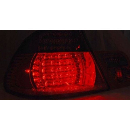 LAMPY TYLNE LED BMW E46 COUPE 04/03- SMOKE
