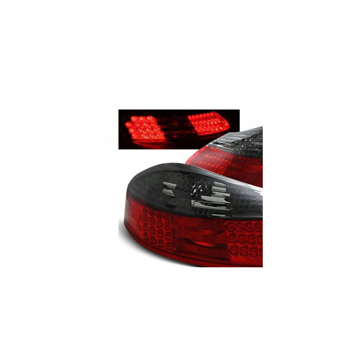 LAMPY PORSCHE BOXSTER 96-04 RED SMOKE LED