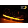LAMPY BLACK LED DTS SOCZEWKI do VW POLO VI 2G 17-