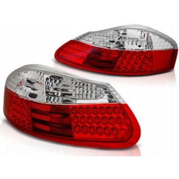 LAMPY PORSCHE BOXSTER 96-04 RED WHITE LED