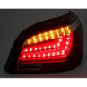 LAMPY BMW E60 07.03-02.07 RED WHITE LED BAR