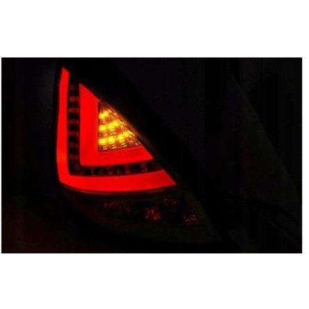 LAMPY FORD FIESTA MK7 08-12 HB RED SMOKE LED BAR