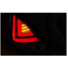 LAMPY FORD FIESTA MK7 08-12 HB RED SMOKE LED BAR