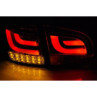 LAMPY TYLNE DIODOWE VW GOLF 6 08-12 BLACK LED BAR