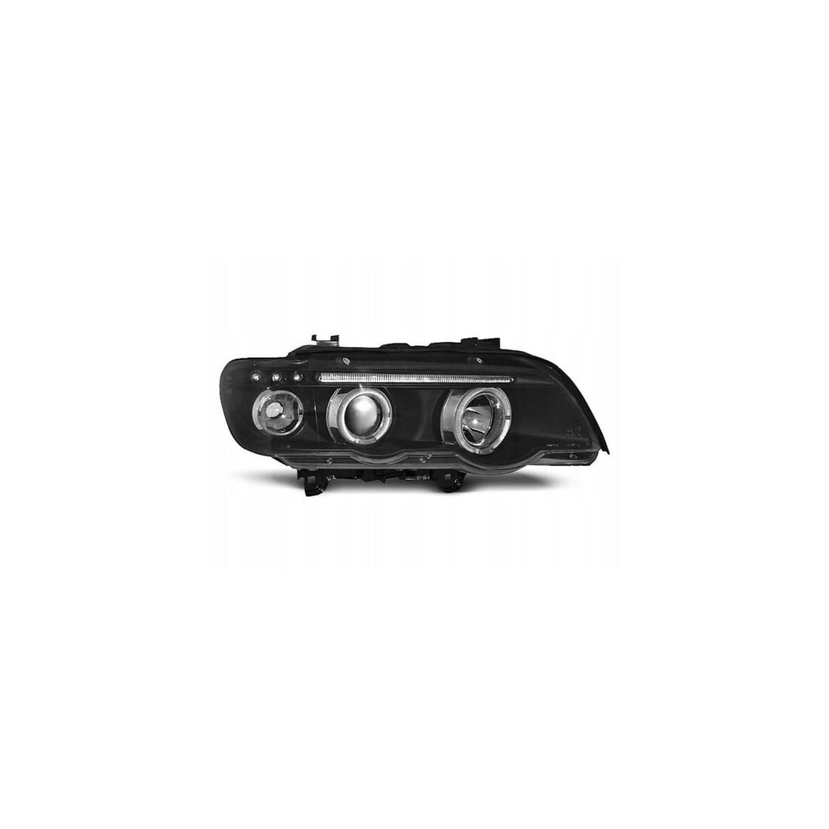 LAMPY REFLEKTORY BMW X5 E53 99-03 RINGI BLACK
