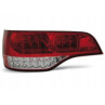 LAMPY TYLNE LED AUDI Q7 05-09 RED/CRYSTAL