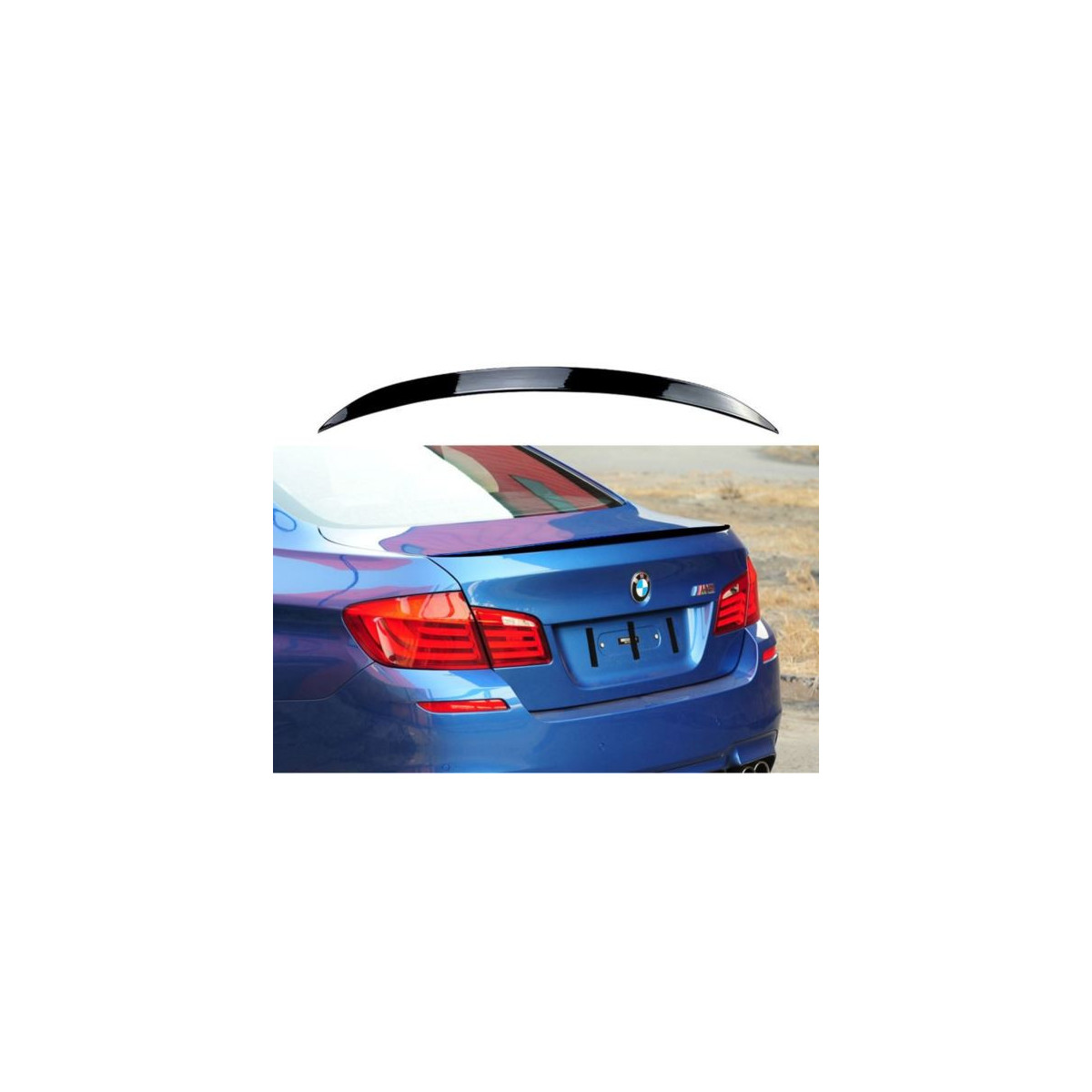 SPOILER NA KLAPĘ BMW F10 10-17 GLOSSY BLACK