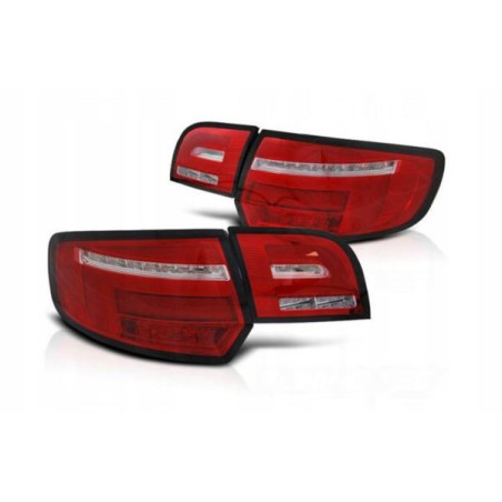 LAMPY DIODOWE AUDI A3 8P 08-12 RED WHITE LED