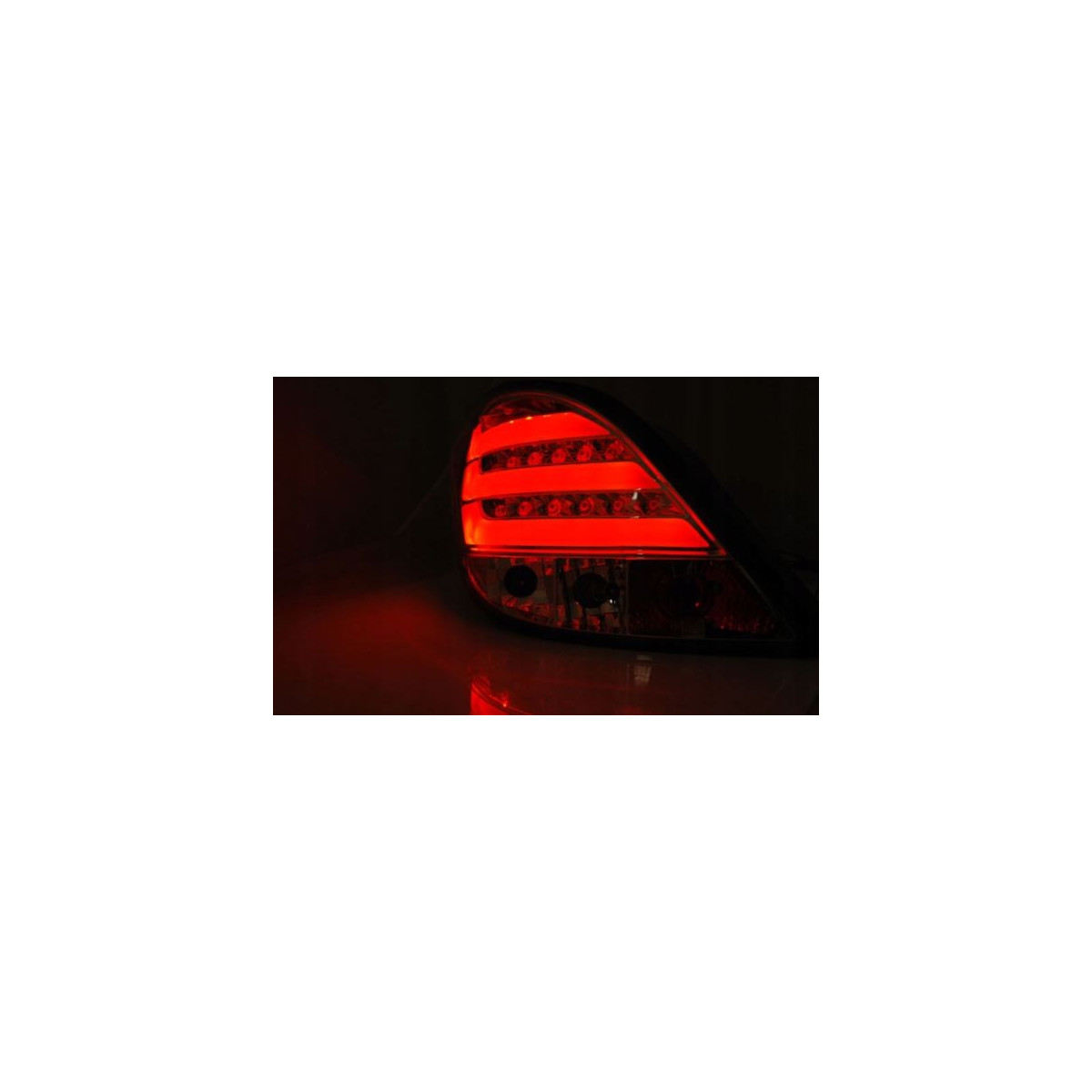 LAMPY DIODOWE CHROME do PEUGEOT 207 3D/5D 06-09