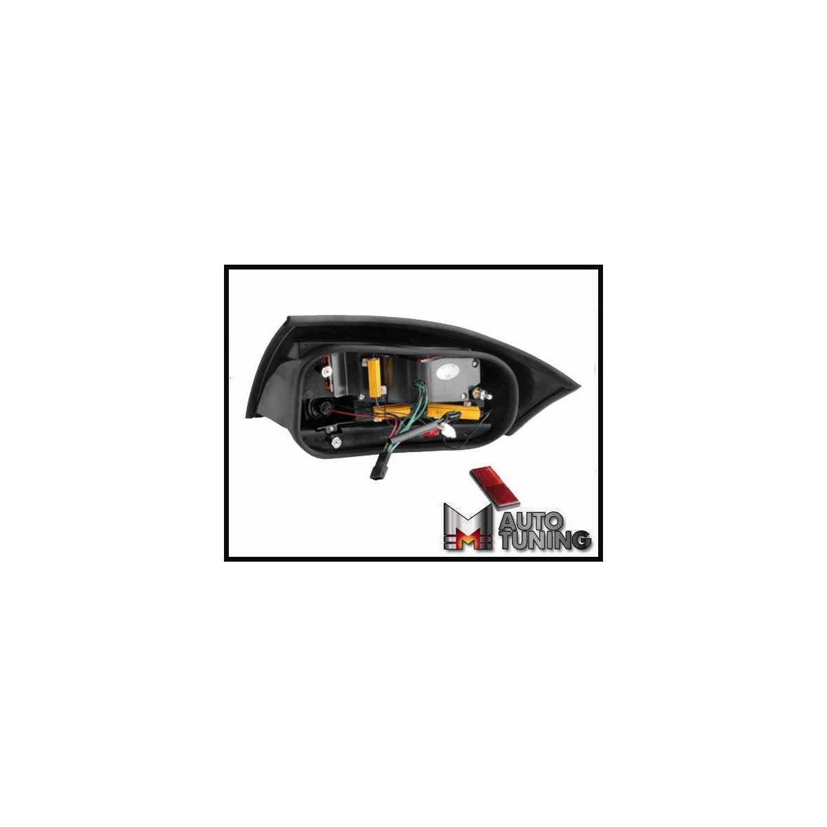LAMPY TYLNE LED AUDI TT (8N3/8N9) 98-05 BLACK/SMOK