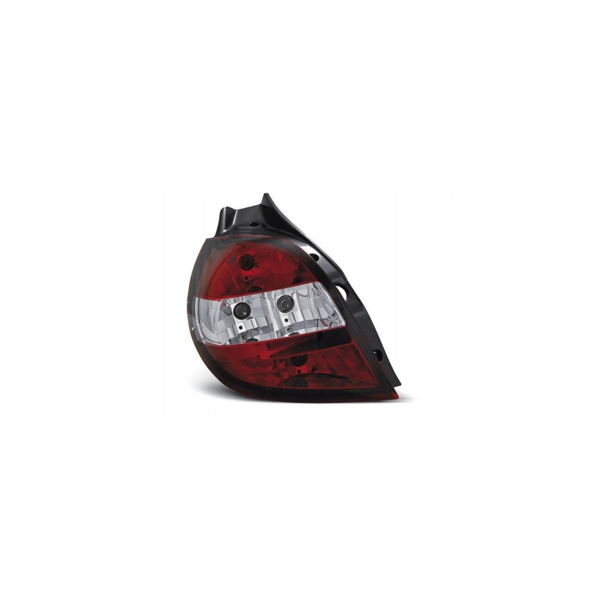 LAMPY TYLNE RENAULT CLIO 3 05-09 RED WHITE CLEAR