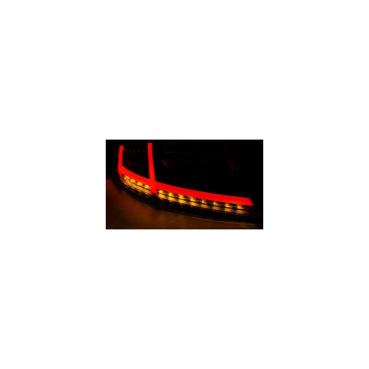 LAMPY AUDI TT 04.06-02.14 RED WHITE LED BAR