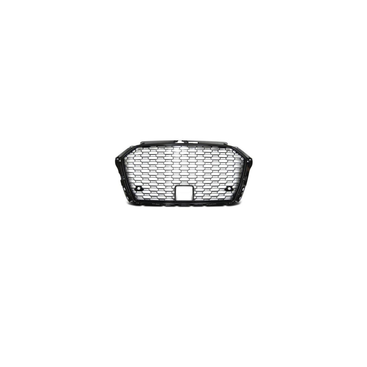GRILL P. AUDI A3 8V 17- RS3 STYLE GLOSSY BLACK