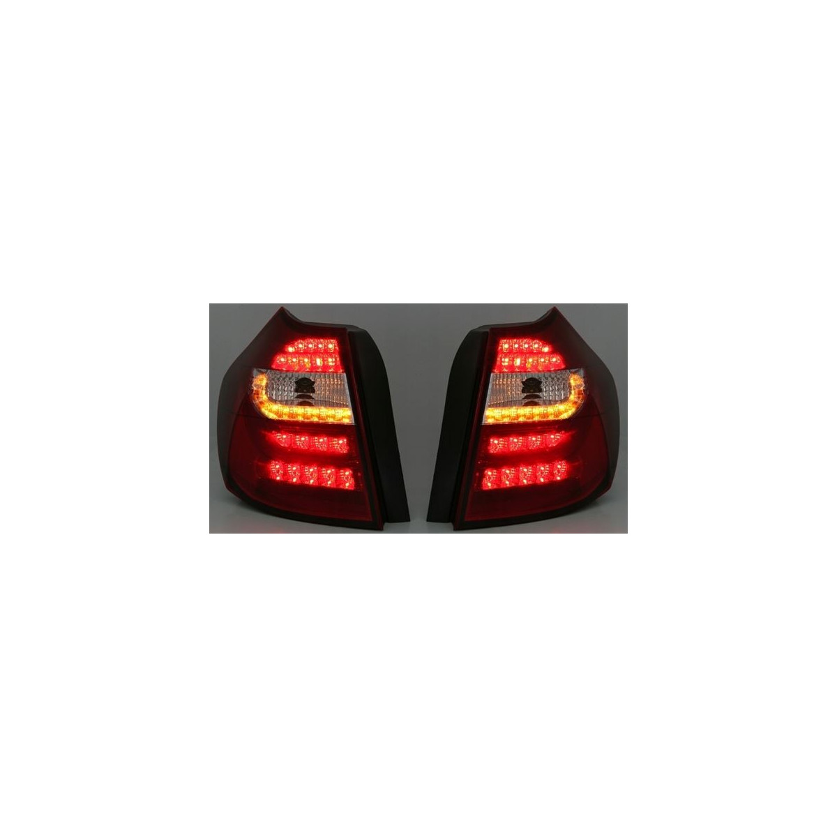 LAMPY D. BMW E87/E81 04-08/07 RED SMOKE LED BAR