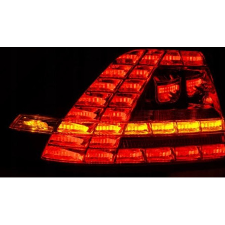 LAMPY DIODOWE VW GOLF VII 13-17 BLACK LED DTS