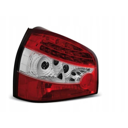 LAMPY TYLNE DIODOWE AUDI A3 96-03 RED WHITE LED