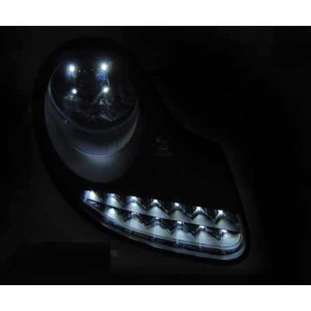 LAMPY REFLEKTORY PORSCHE BOXSTER 911 BLACK LED