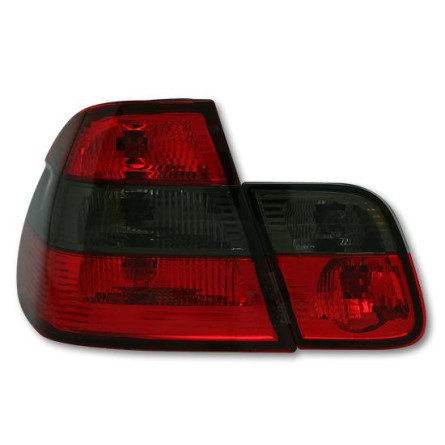 LAMPY TYLNE RED/SMOKE BMW E46 98-01 LIMUSINE