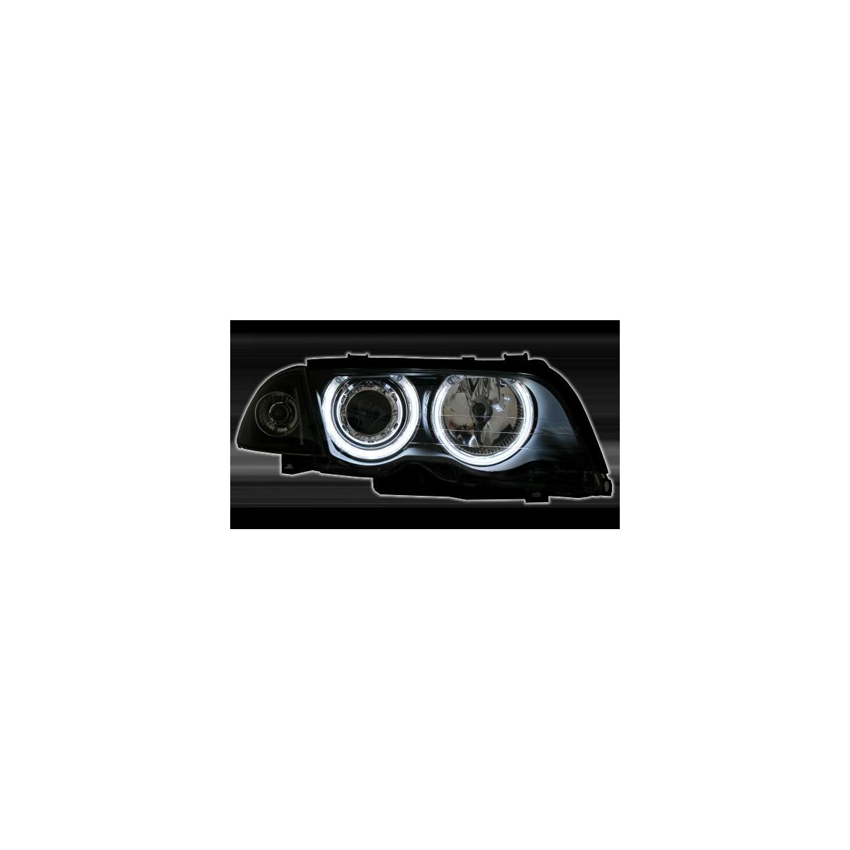 LAMPY PRZEDNIE BMW E46 05.98-08.01 S/T BLACK CCFL