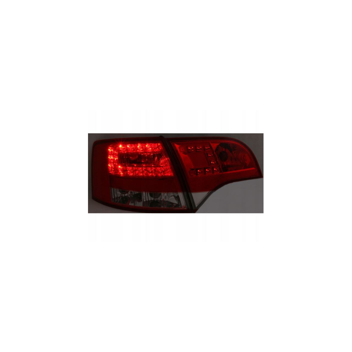 LAMPY T. LED AUDI A4 B7 AVANT RED WHITE 11/04-3/08