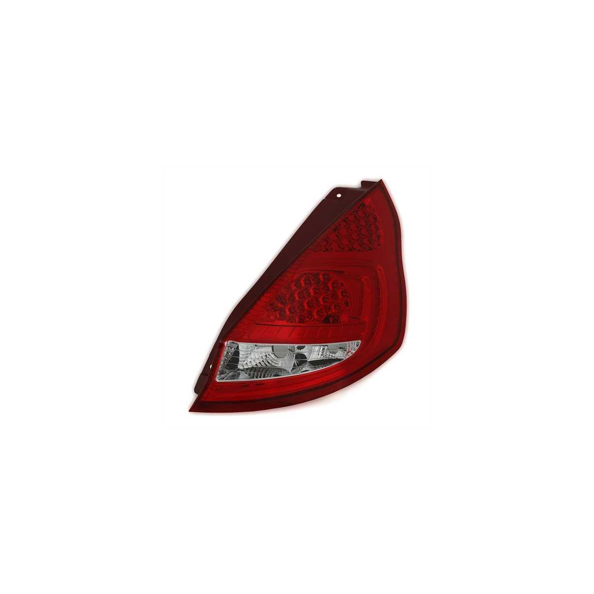 LAMPY LED FORD FIESTA MK7 10/08- RED/WHITE