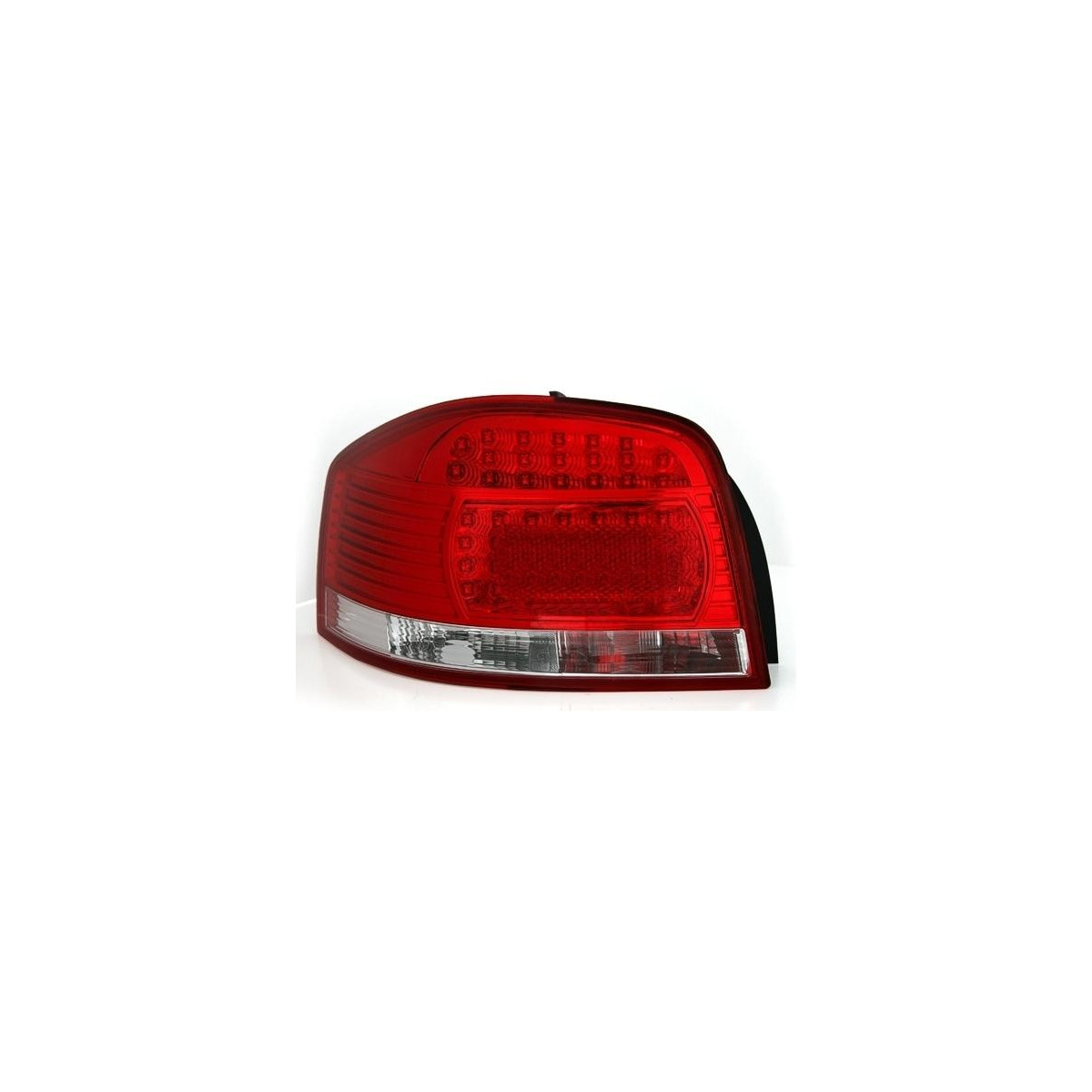 LAMPY TYLNE LED  AUDI A3 8P 9/03- RED WHITE