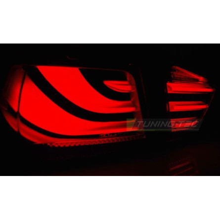 LAMPY D. BMW E90 09-11 SMOKE BLACK LED BAR SEDAN