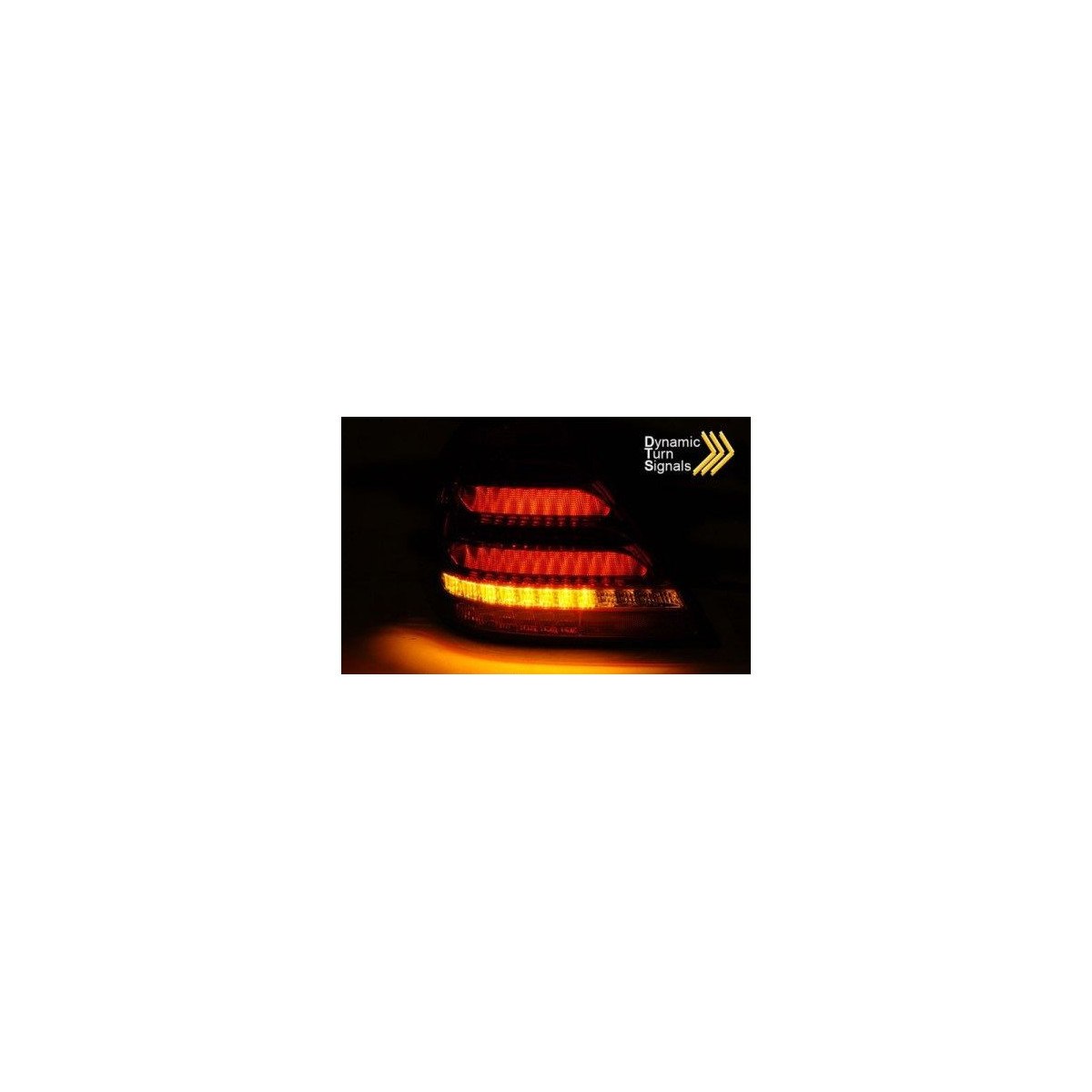 LAMPY DIODOWE MERCEDES W203 SEDAN 04-07 SMOKE LED