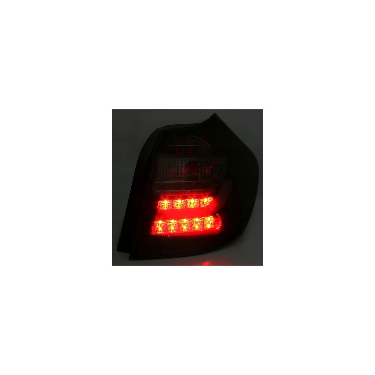 LAMPY BMW E87/E81 09.07-11 RED WHITE LED BAR