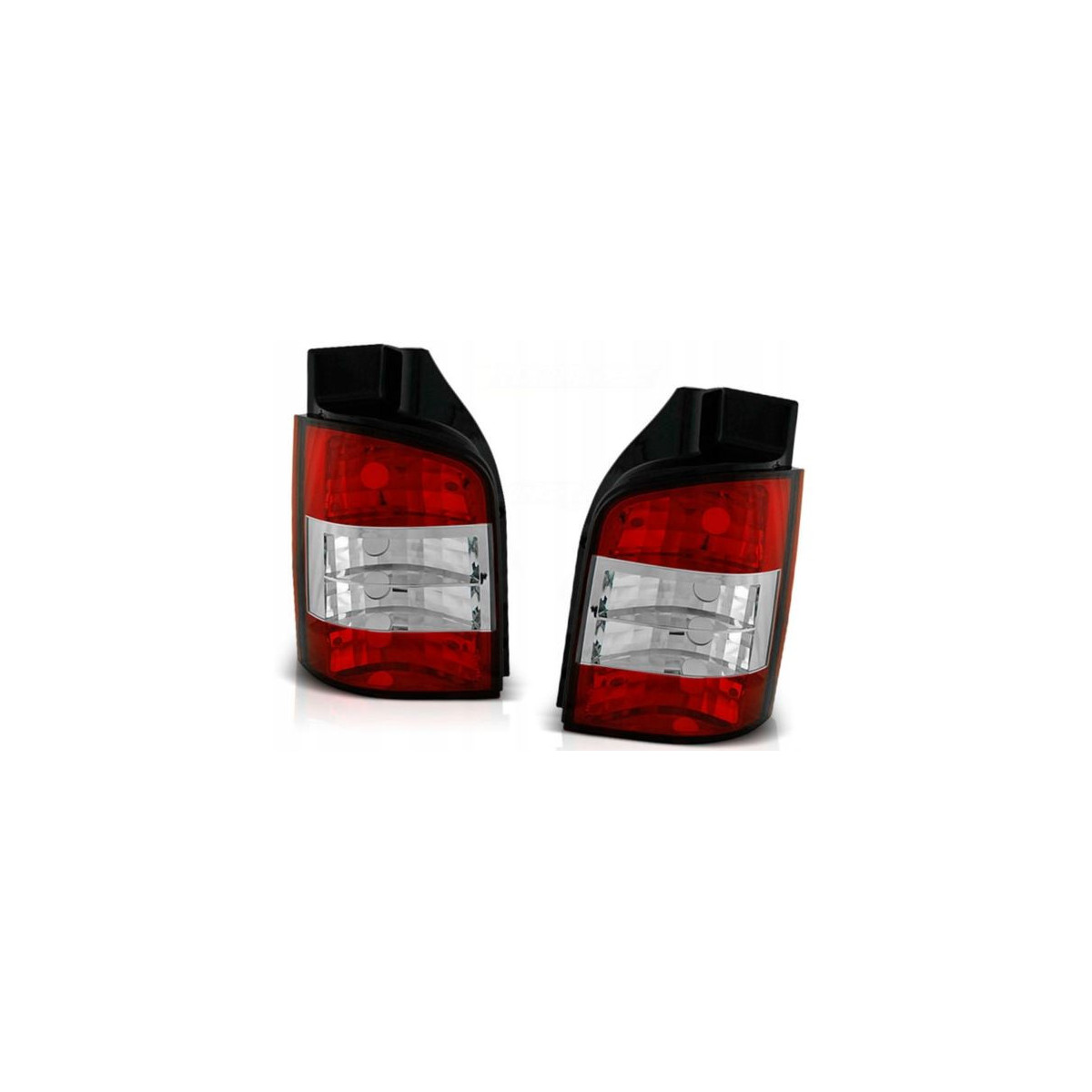 LAMPY VW T5 04.03-09 RED WHITE