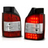 LAMPY DIODOWE VW T5 04.03-09 RED WHITE LED TUNING