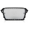 GRILL AUDI A4 B8 RS-TYPE 11-15 GLOSSY BLACK PDC