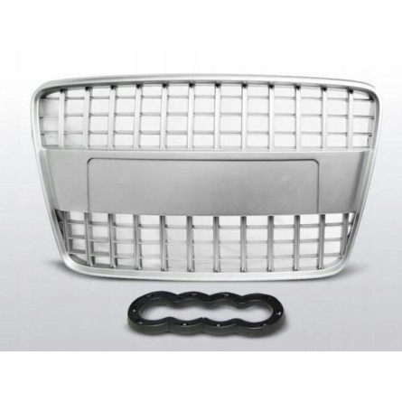 GRILL AUDI Q7 05-09 SILVER RS TYPE