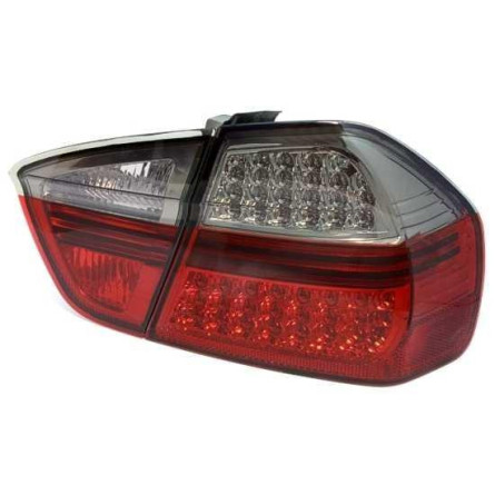 LAMPY TYLNE LED BMW E90 12/04-9/08 SEDAN RED/SMOKE