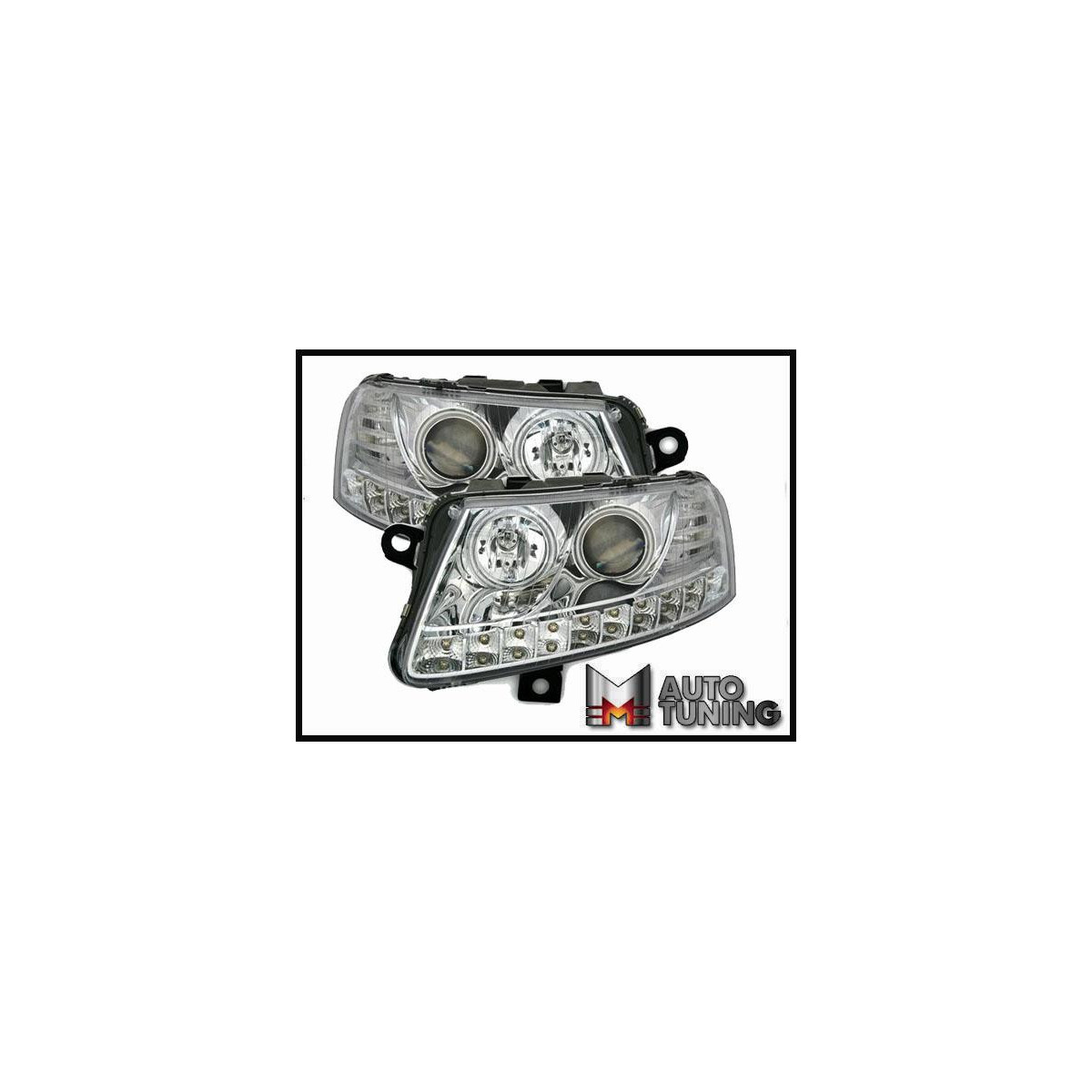 LAMPY PRZEDNIE STARLINE AUDI A6 4F 04-08 LED DAYLIGHT