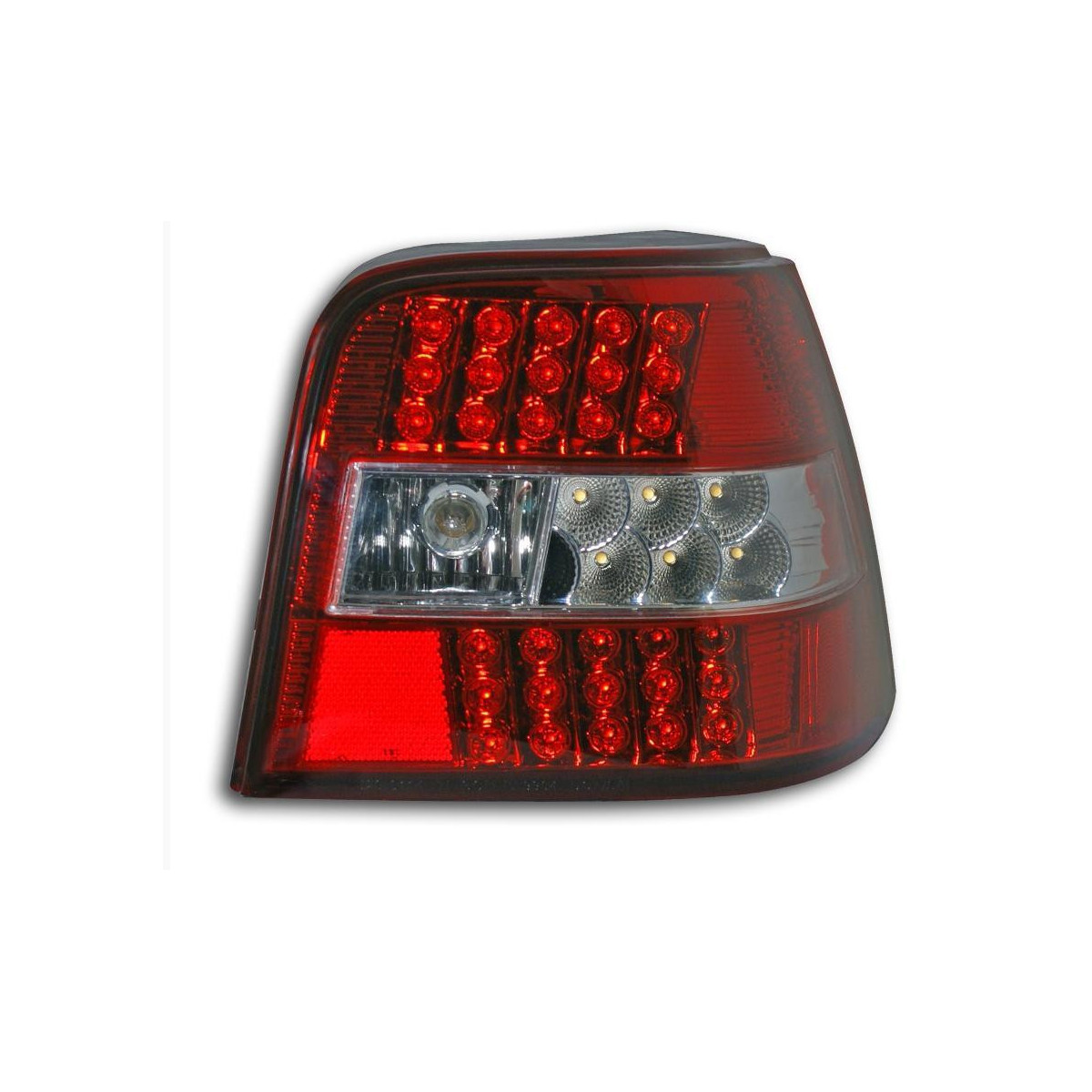 LAMPY TYLNE LED VW GOLF 4 97-03 RED WHITE