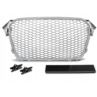 GRILL AUDI A4 (B8) RS-TYPE 11/11-15 SILVER