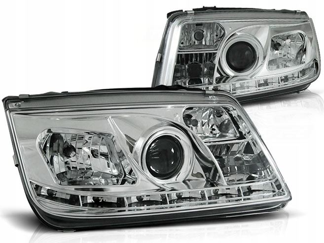 LAMPY REFLEKTORY VW BORA 98-05 DAYLIGHT CHROME