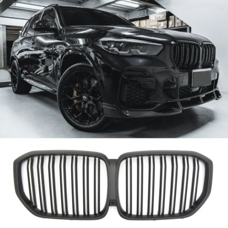 GRILL (NERKI) BMW X5 G05 11/2018- MATT BLACK