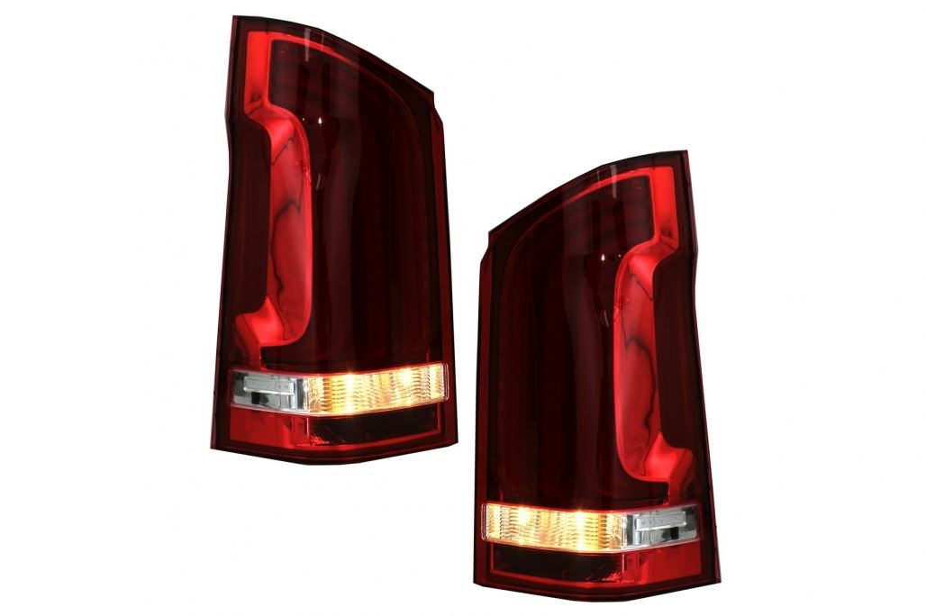 LAMPY TYLNE LED MERCEDES W447 14-19 RED KLAPA