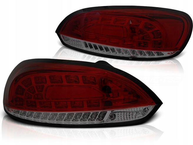 LAMPY VW SCIROCCO III 08-04.14 RED SMOKE LED