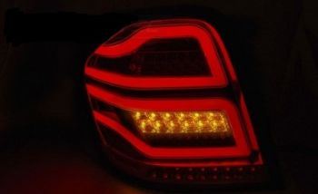 LAMPY MERCEDES M-KLASA W164 09-11 RED WHITE LED
