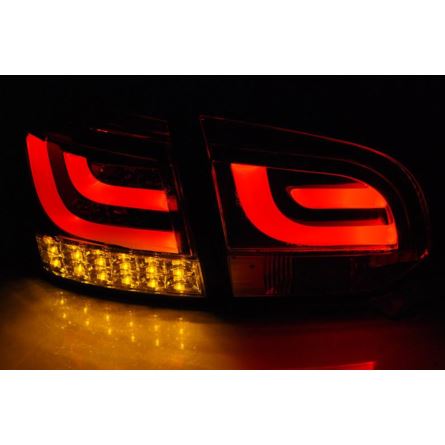 LAMPY DIODOWE VW GOLF VI 6 08-12 RED WHITE LED BAR