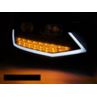 LAMPY VW T6 15- BLACK TUBE LIGHT LED SEQ DRL