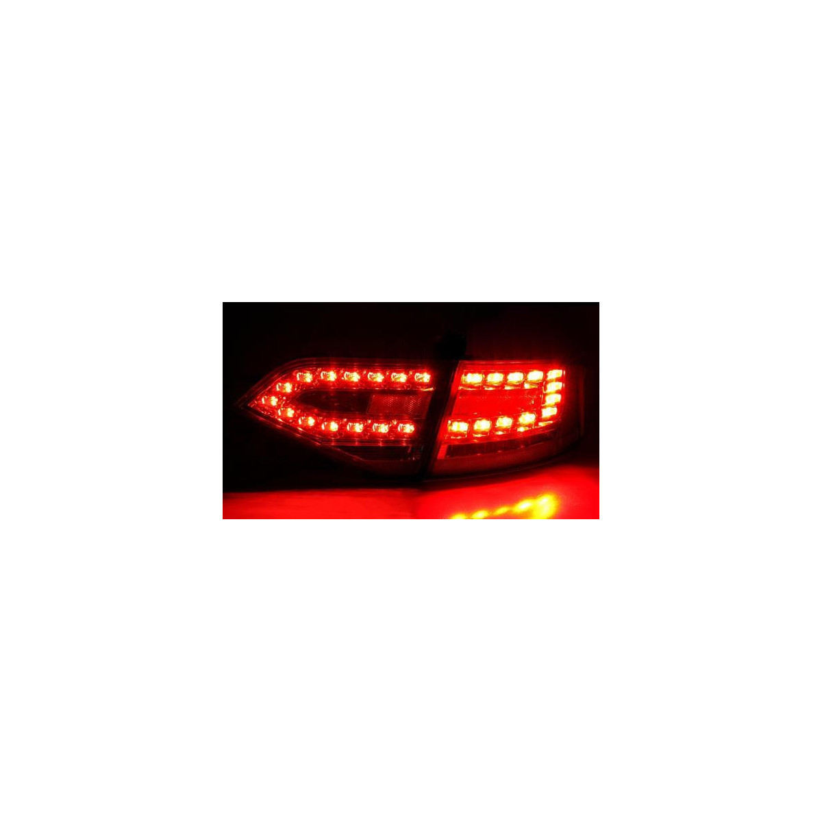 LAMPY TYLNE LED AUDI A4 B8 LIM. 12/07-5/09 SMOKE
