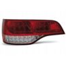 LAMPY TYLNE LED AUDI Q7 06-09 RED/CRYSTAL