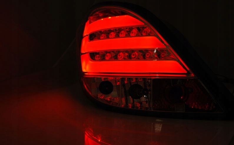 LAMPY DIODOWE PEUGEOT 207 3D/5D 06-09 RED LED