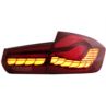 LAMPY OLED BMW F30 11-19 DYNAMIC SEQUENTIAL RED